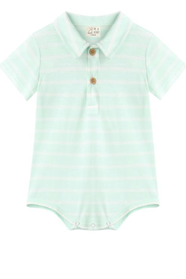 KIDS Me & Henry Jetty Stripe Jersey Onesie