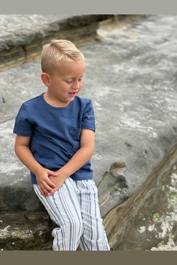 KIDS Me & Henry Josh Tee - Navy