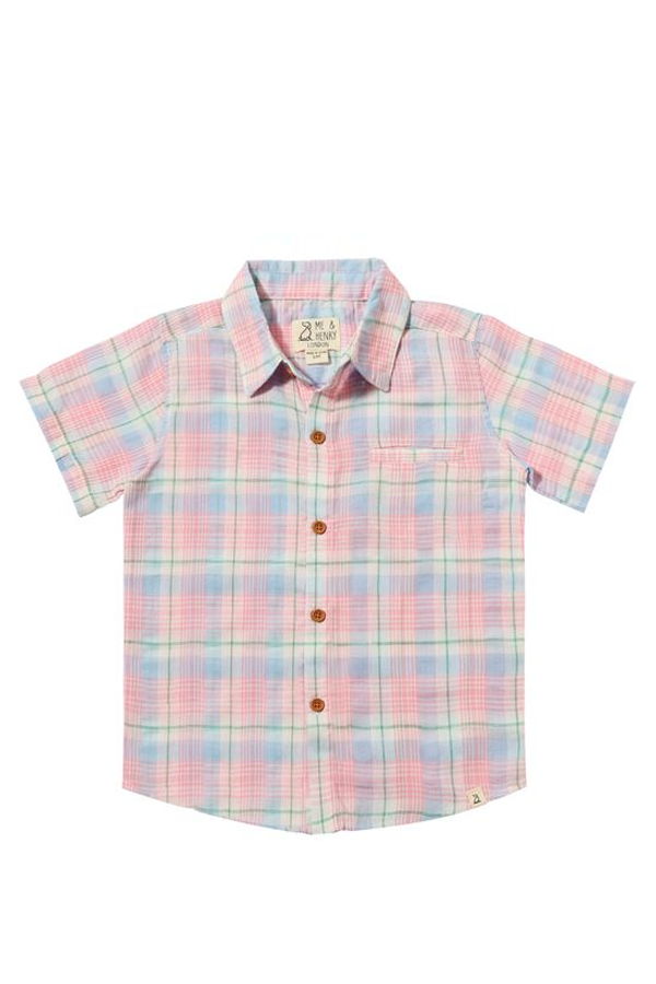 KIDS Me and Henry Newport Plaid Woven Shirt