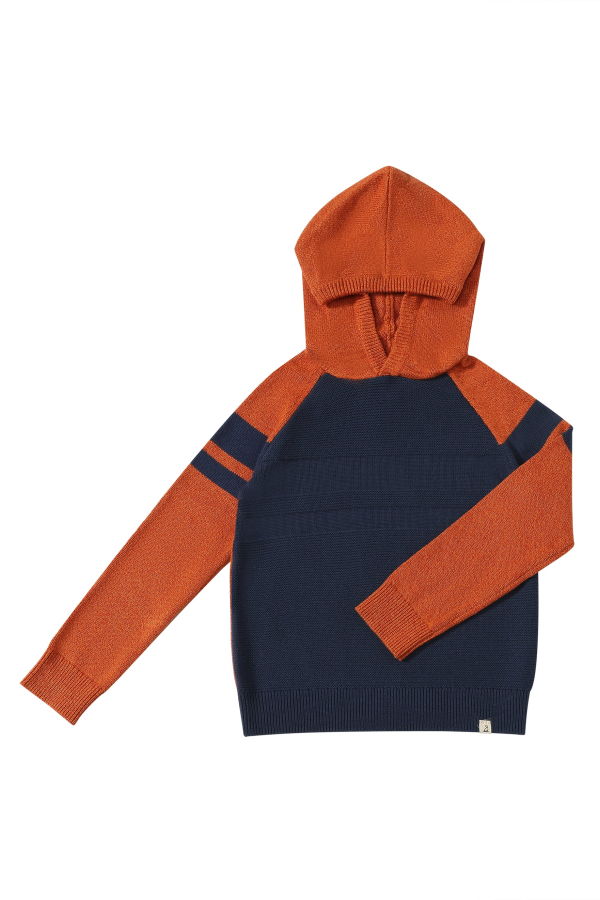 KIDS Me & Henry Pedro Striped Hooded Sweater
