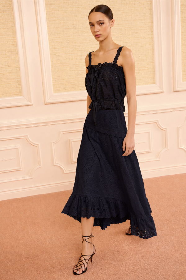 Ulla Johnson Violetta Cotton Skirt