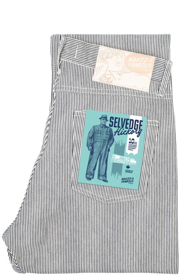 Naked & Famous True Guy Hickory Selvedge Jeans