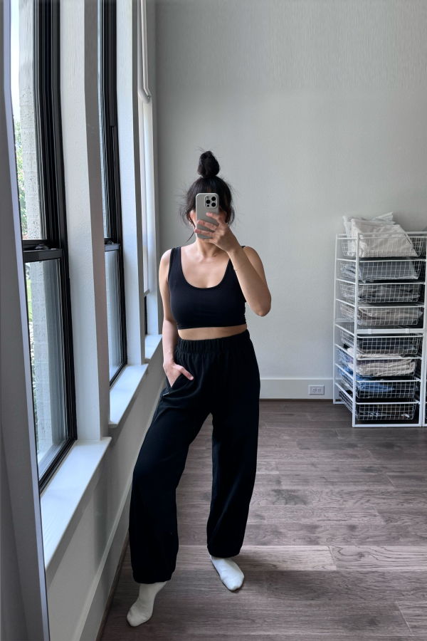 Le Bon Shoppe Balloon Pants - Black