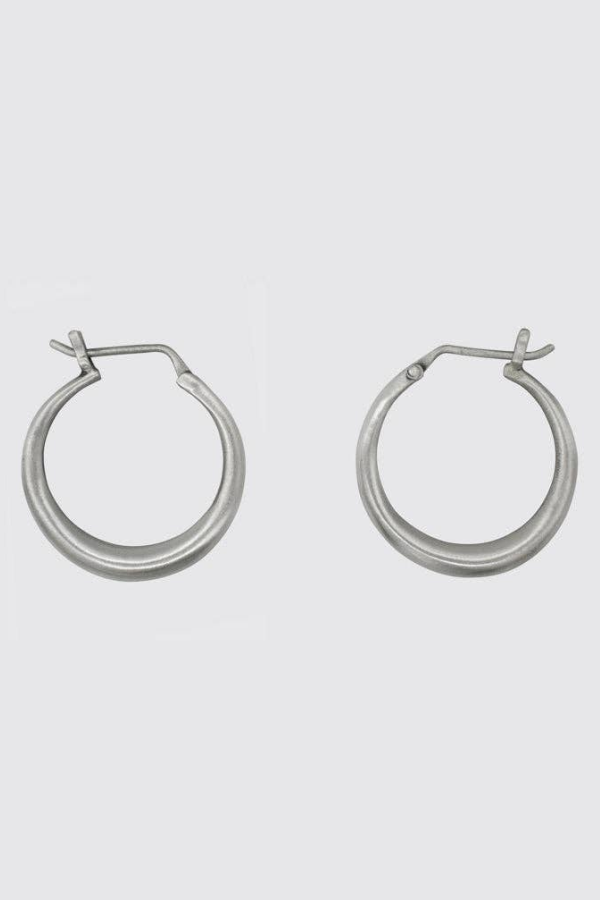 Jane Diaz Medium Tapered Hoop Earrings EJ2201