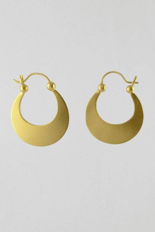 Jane Diaz Tribal Hoop Earrings