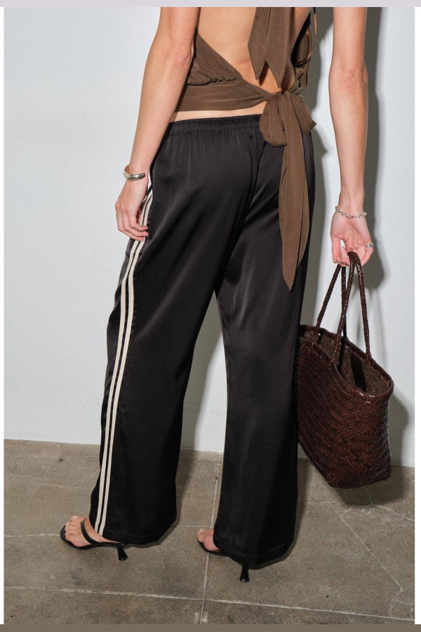 Loucia Fiona Satin Track Pants