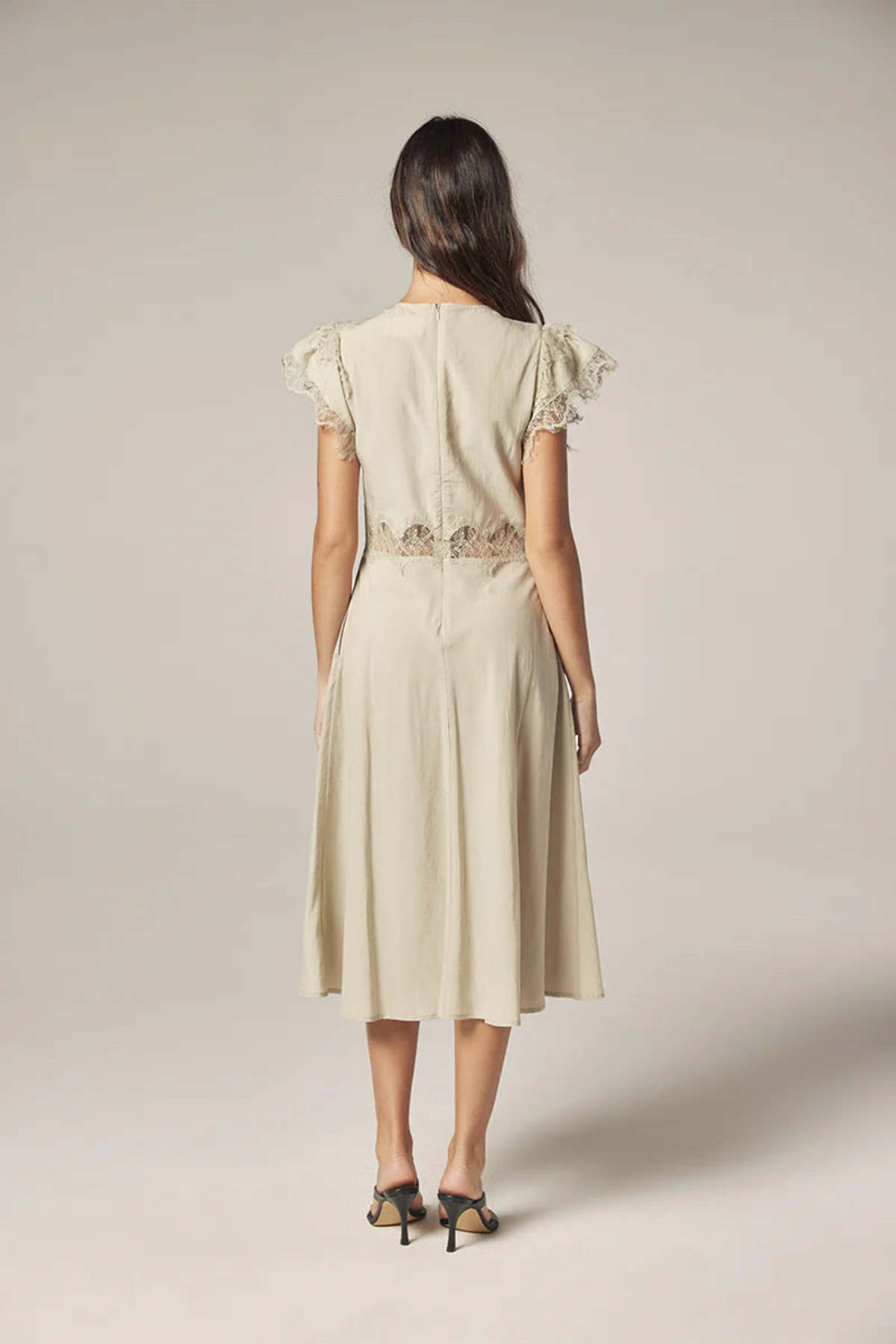 amente Lace Tencel Dress - Image 4 of 5