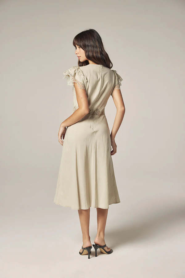 amente Lace Tencel Dress