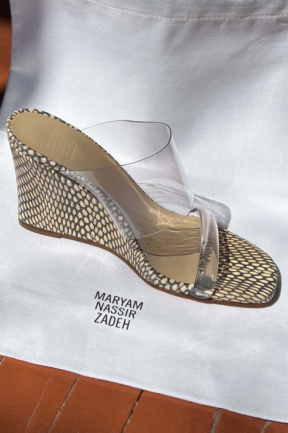 Maryam Nassir Zadeh Olympia Wedge Sandals - Image 5 of 8