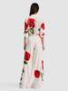 Alice + Olivia Blaire Linen Pleated Pant - Summer Poppy - Thumbnail 2