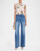 Alice + Olivia Brentley Tie Neck Puff Sleeve Blouse - Thumbnail 3