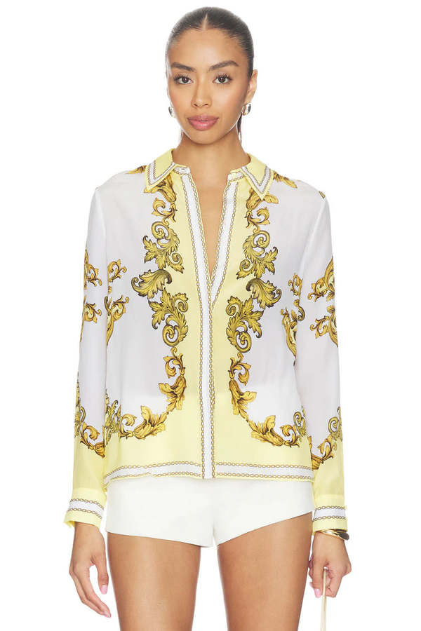 Alice + Olivia Willa Top - Golden Coast Alice + Olivia Willa Top - Golden Coast