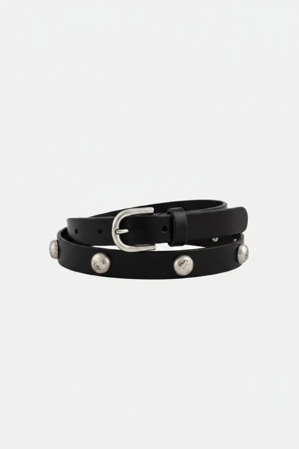 Amsterdam Heritage Antal Studded Leather Belt