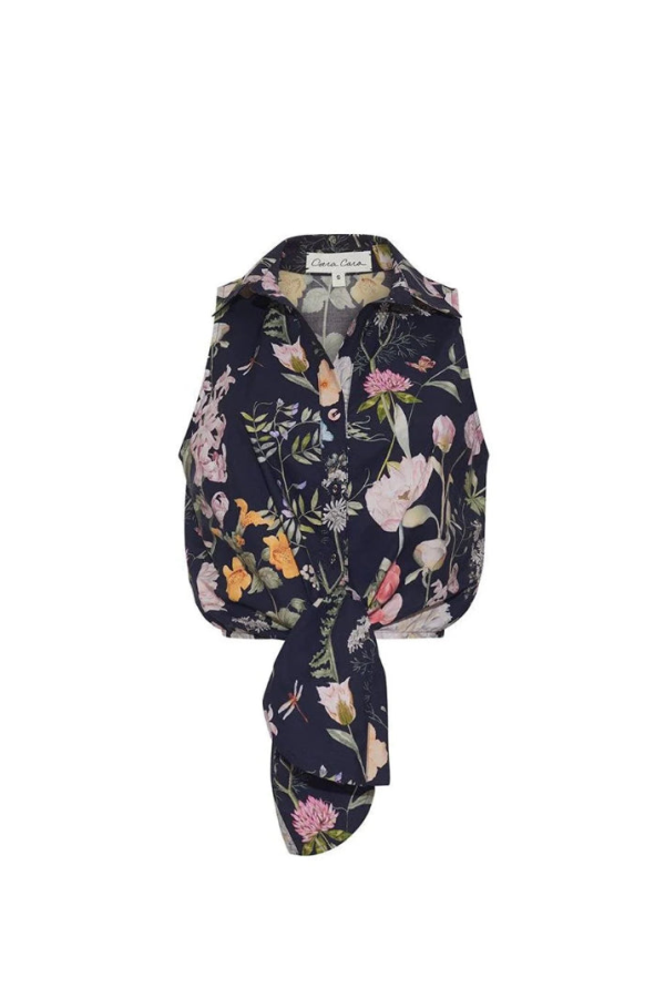 Cara Cara Highland Top - Bloomsfield Navy