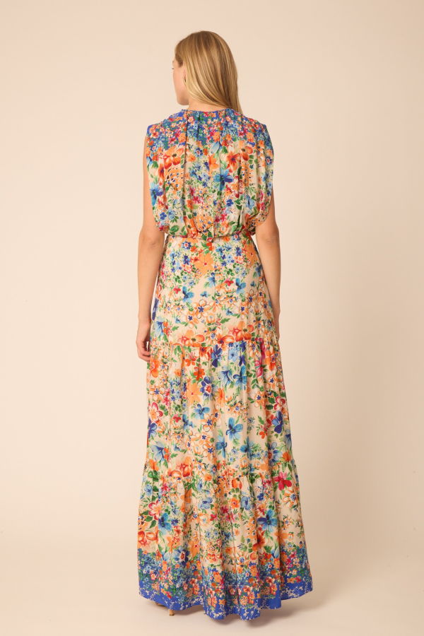 Gilner Farrar Amelia Dress - Valley of Flowers