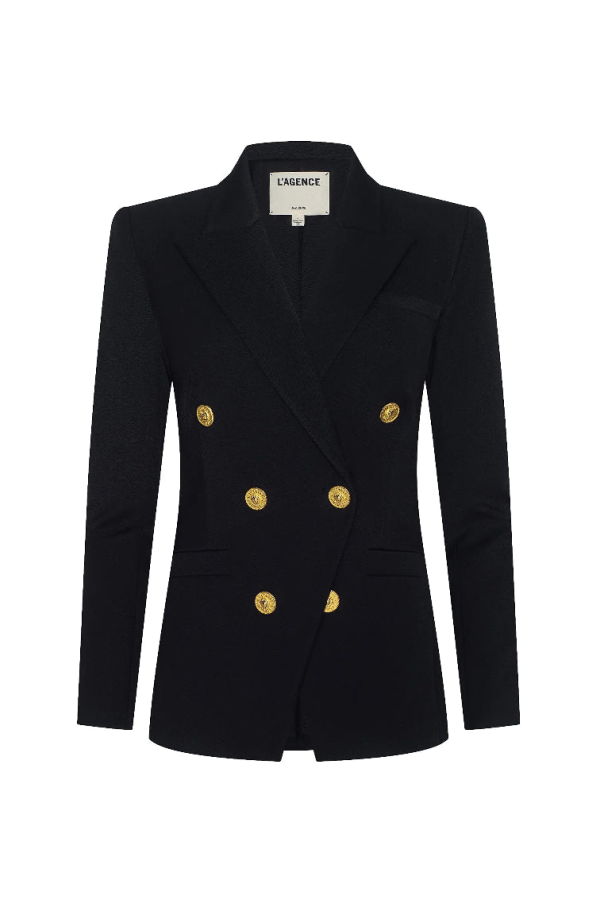 L'Agence Kyomi Double-Breasted Blazer