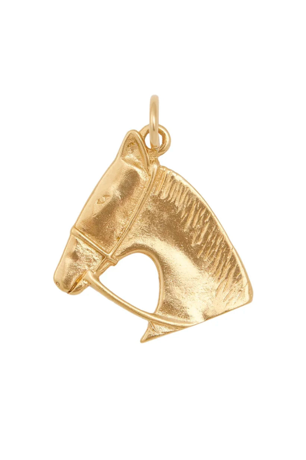 Lisa Smith Horse Pendant - Gold