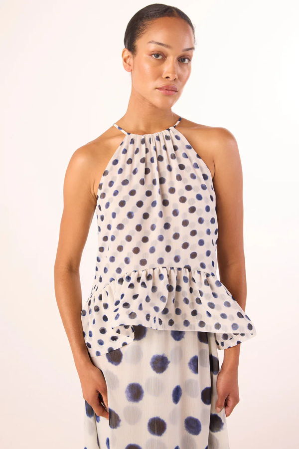 Misa Los Angeles Faith Top - Polka Dot