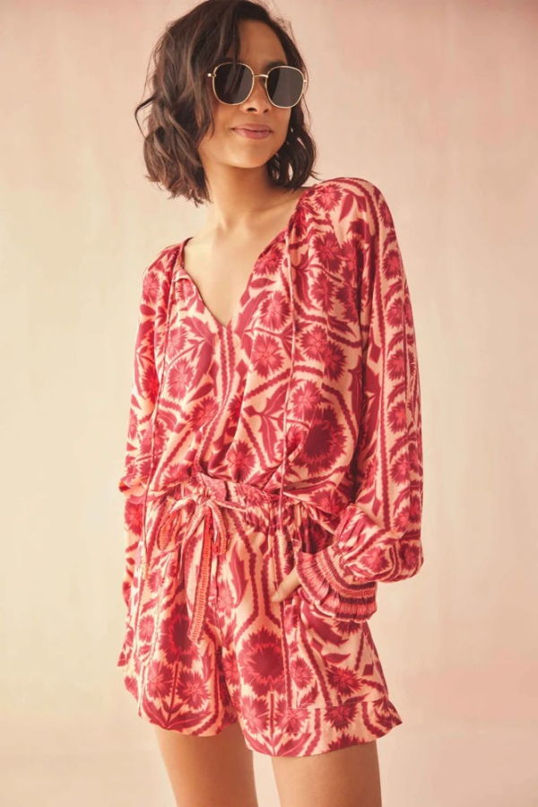 Omika Riviera Blouse - Tessa Goji
