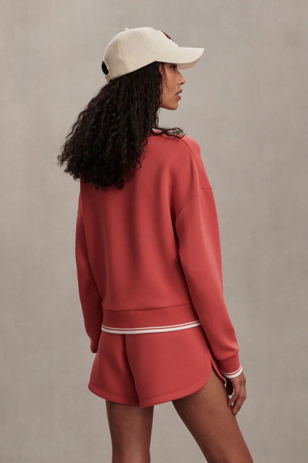 Varley Coulter High Rise Short 3.5 In - Baked Apple