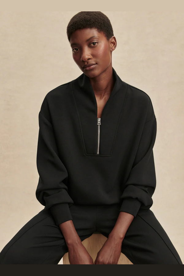 Varley Davidson Sweatshirt - Black