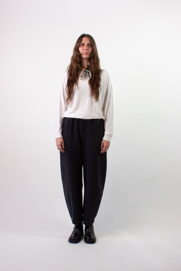 Le Bon Shoppe Haze Linen Blend Tee