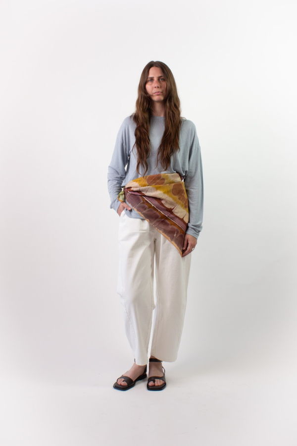 Le Bon Shoppe Haze Linen Blend Tee