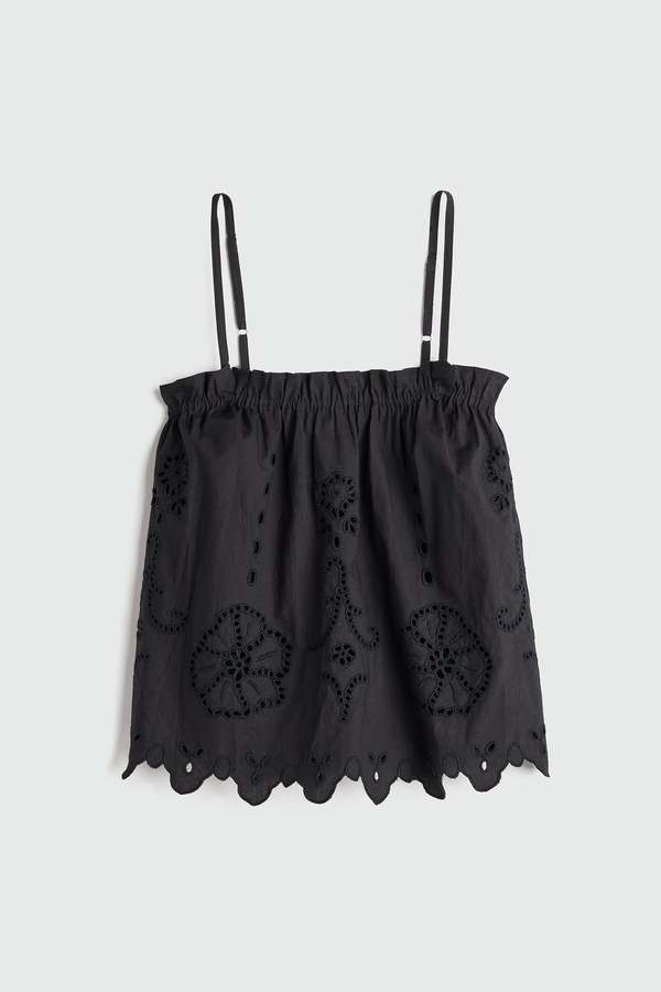 トップス Embroidered Camisole Top 25SS black Apiece Apart Embroidered Cami Top | Garmentory