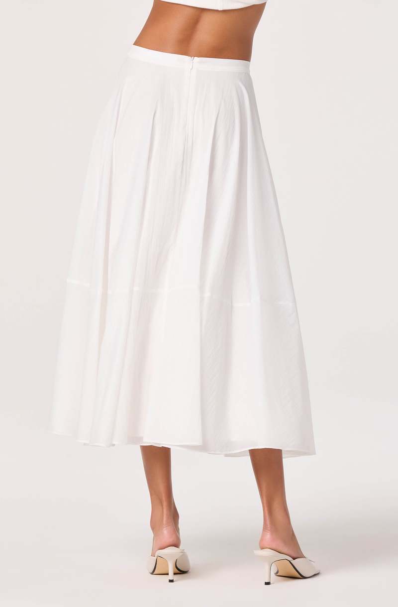 ASTR The Label Grace Nylon Midi Skirt