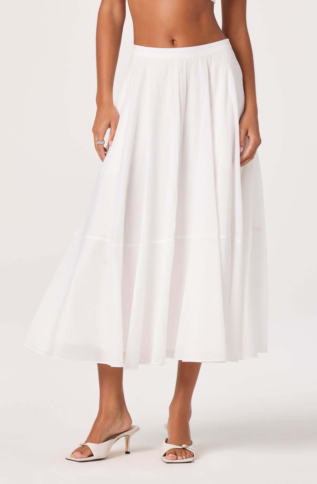 ASTR The Label Grace Nylon Midi Skirt - Image 6 of 6