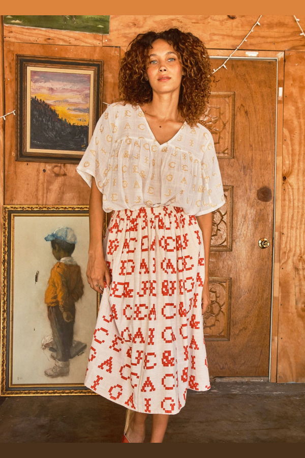 Ace & Jig Riri Skirt - Monogram