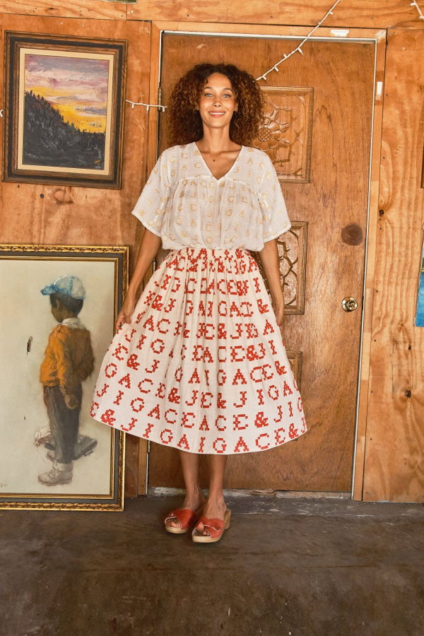 Ace & Jig Riri Skirt - Monogram