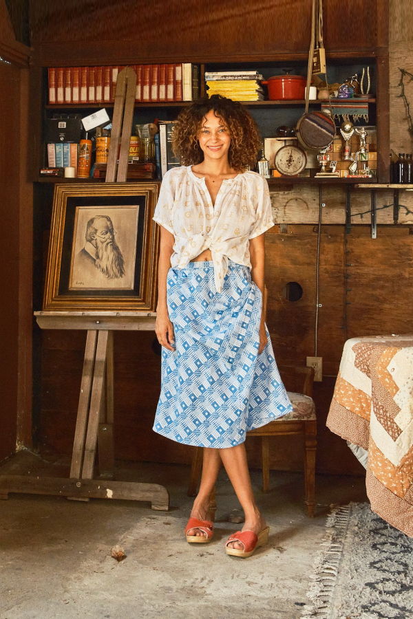 Ace & Jig Tess Skirt - Lisbon