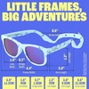 KIDS Baby Sunnies Fish Baby Polarized Strap UV Protection 0-24 Sunglasses - Blue - Thumbnail 6