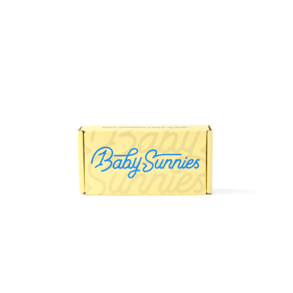 KIDS Baby Sunnies Fish Baby Polarized Strap UV Protection 0-24 Sunglasses - Blue