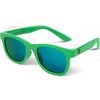 KIDS Baby Sunnies Polarized UV Protection 3-8 Sunglasses - Neon Green - Thumbnail 1