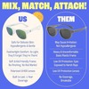 KIDS Baby Sunnies Polarized UV400 Protection 3-8 Age Sunglasses - Thumbnail 3