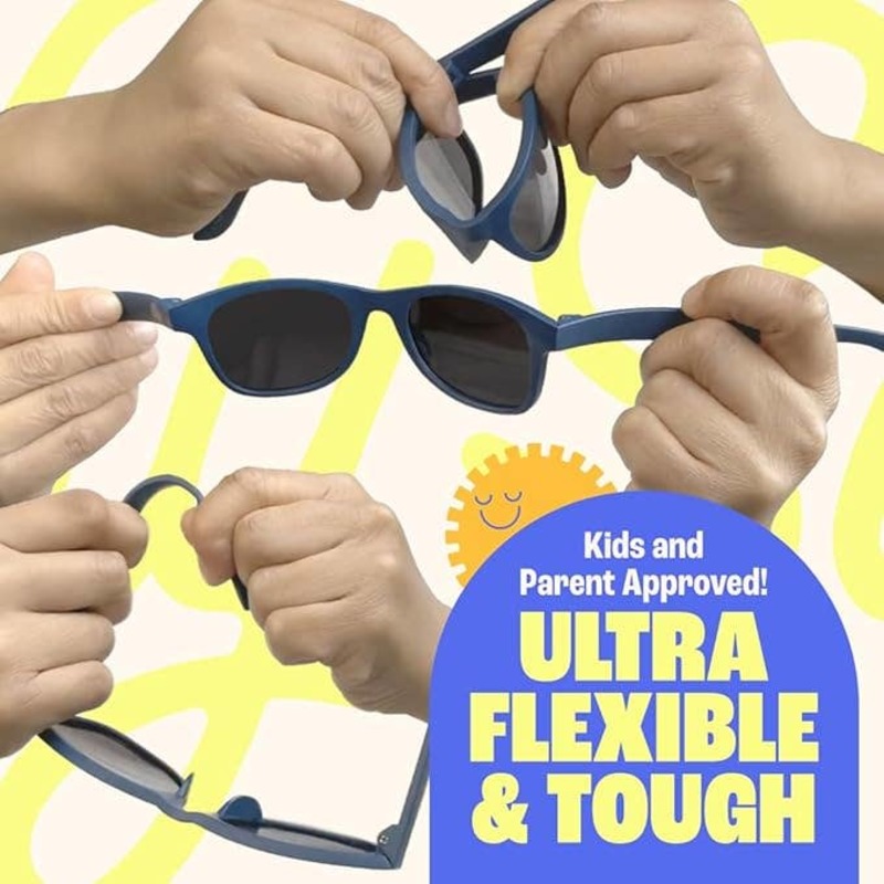 KIDS Baby Sunnies Polarized UV400 Protection 3-8 Age Sunglasses