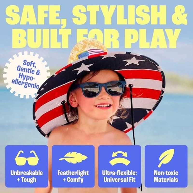 KIDS Baby Sunnies Polarized UV400 Protection 3-8 Age Sunglasses