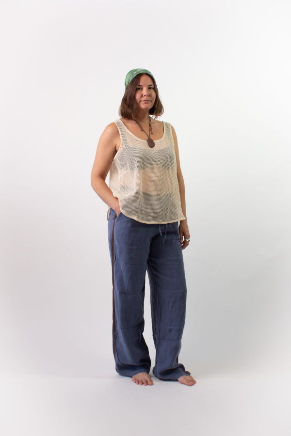 LA RELAXED Linen Track Pant