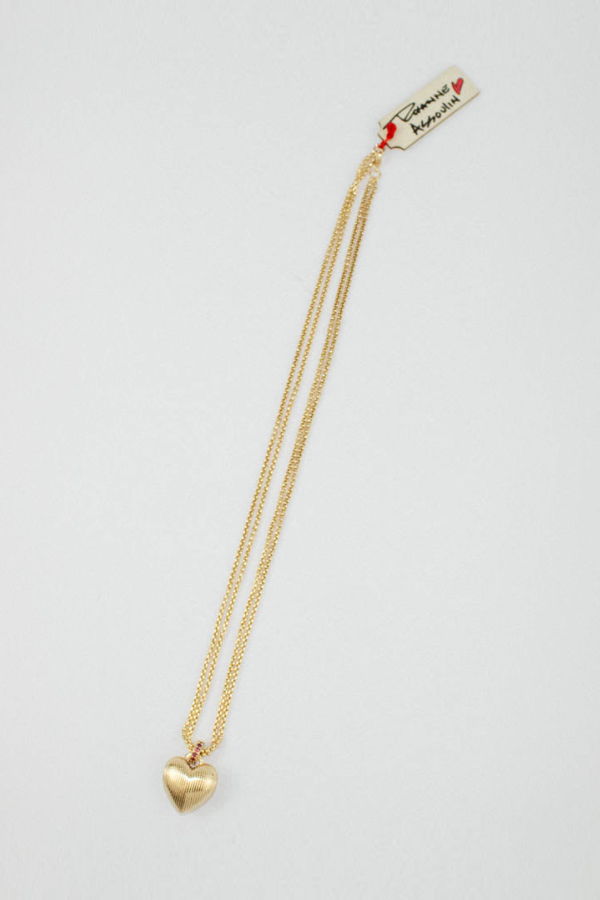 Roxanne Assoulin The Mini Florentine Heart Pendant Necklace