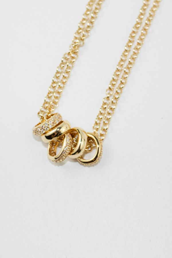 Roxanne Assoulin The Pavรฉ Slider Necklace