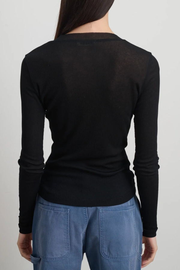 B Sides Henri Black Tee