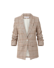 Veronica Beard Clayton Plaid Dickey Jacket - Raisin Multi - Thumbnail 3