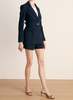 Veronica Beard Howard Belted Jacket - Navy - Thumbnail 2