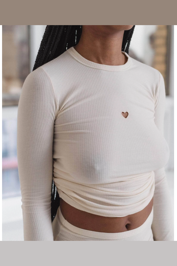 Baserange Heart Long Sleeve Tee