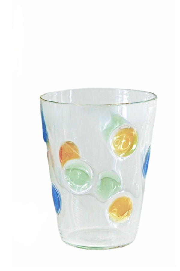Ivore Jewel Dots Glass Cup