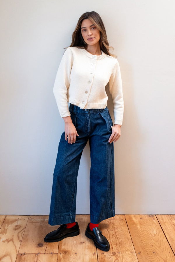 Maria Stanley Sloane Trouser - Indigo Denim