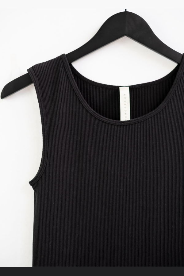 Lauren Manoogian Ruffle Rib Dress