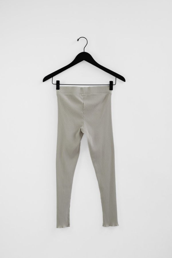 Lauren Manoogian Ruffle Rib Leggings